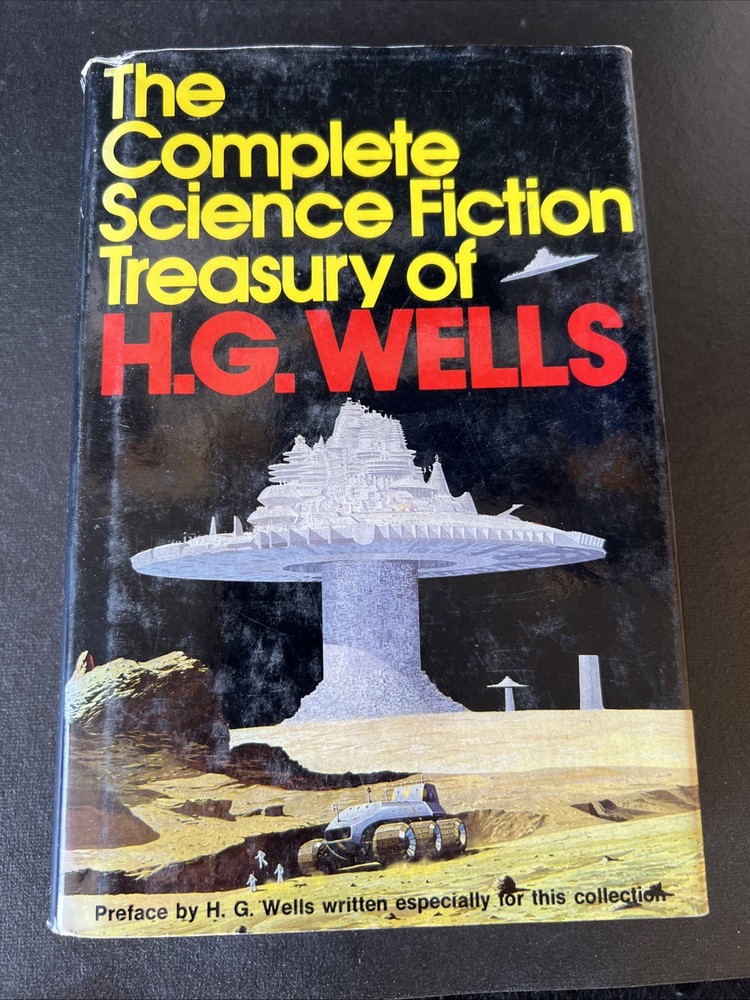 The Complete Science Fiction Treasury of H.G. Wells. Illustrated. 1978. HC,DJ