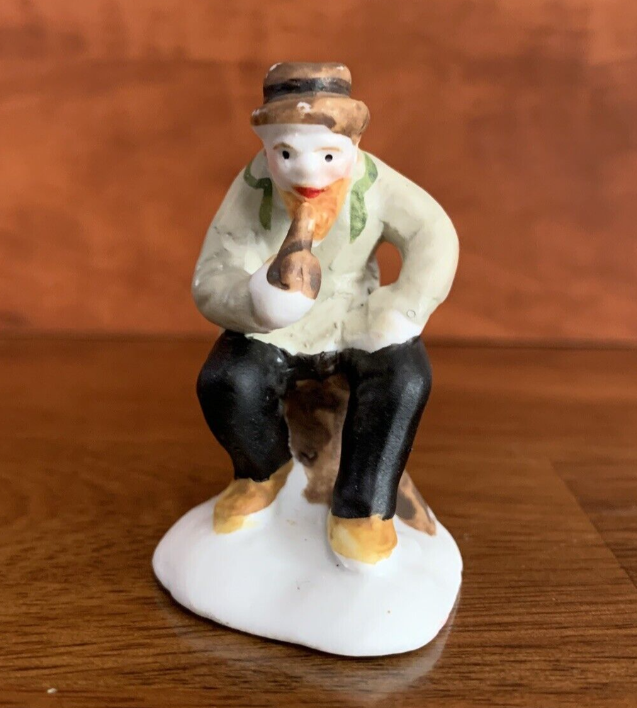 Lemax Village Collection Smoke Break Figurine with Realistic Details
