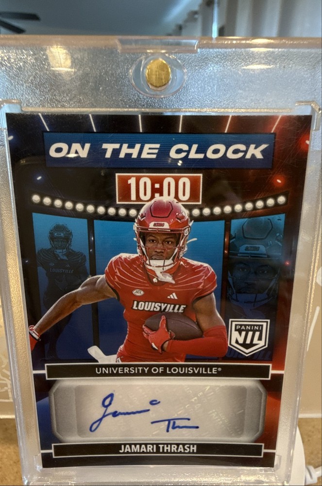 2024 Panini Prestige - On the Clock Signatures Jamari Thrash #OTC-JTH (AU, RC)