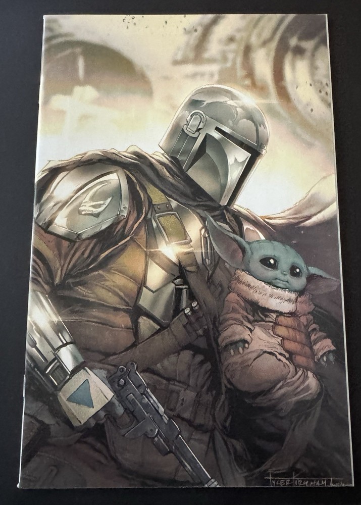 Star Wars The Mandalorian #8 Exclusive Tyler Kirkham Virgin Variant