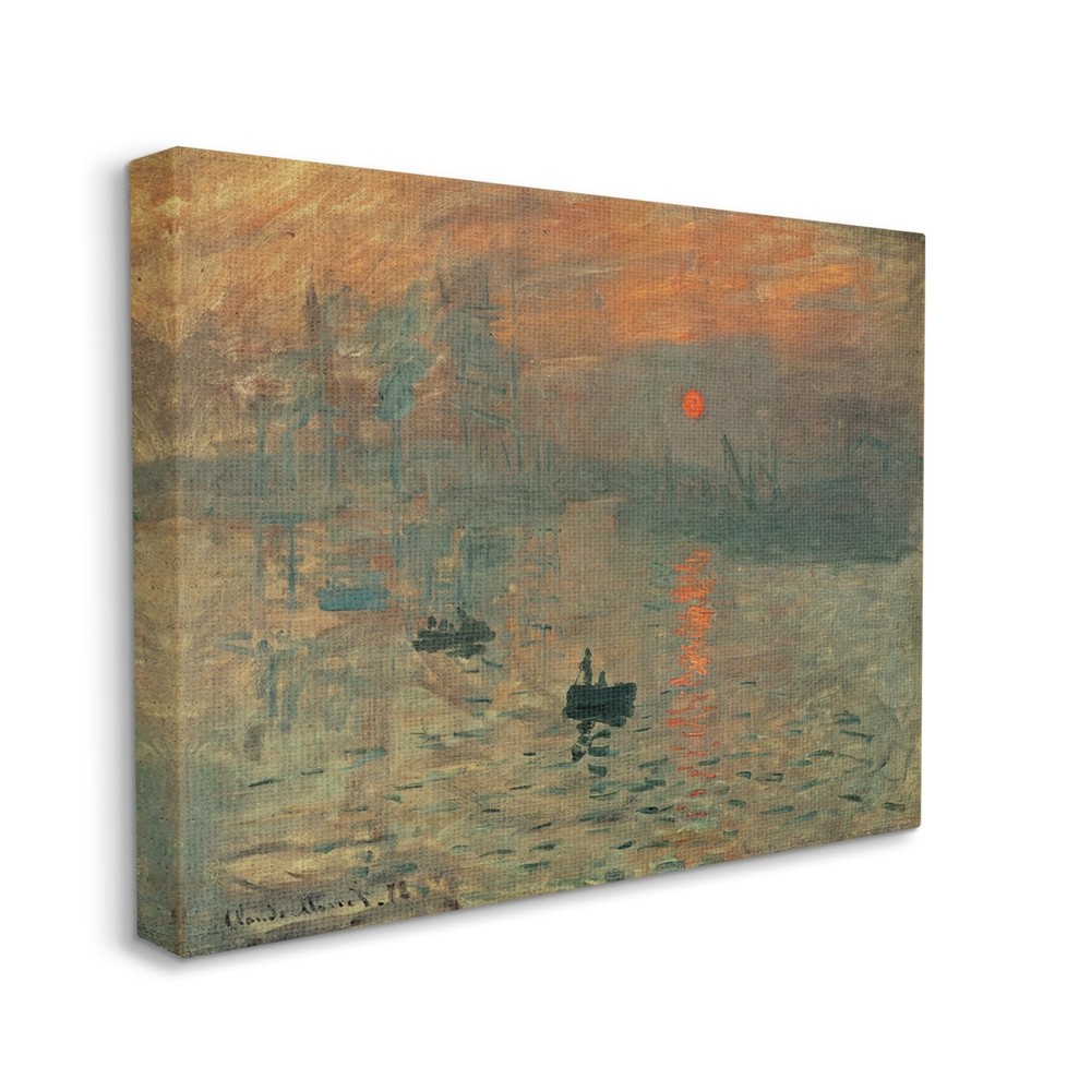 Stupell Traditional Painting Impression Brouillard Monet