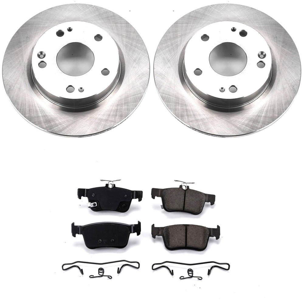 Power Stop KOE7725 Autospecialty By Power Stop 1-Click Daily Driver Brake Kits R