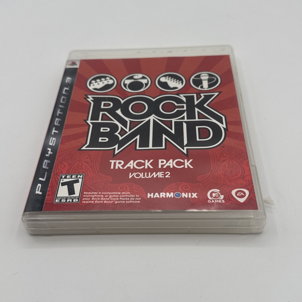 Rock Band Track Pack: Vol. 2 (Sony PlayStation 3, 2008)