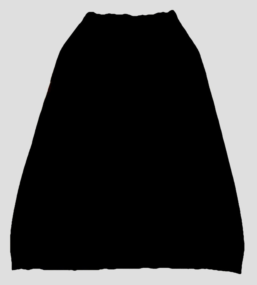 Free People Black Knit Pull On Midi Skirt: Womens Size Medium