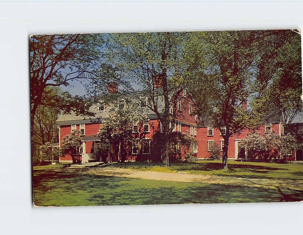 Postcard Longfellow's Wayside Inn South Sudbury Massachusetts USA