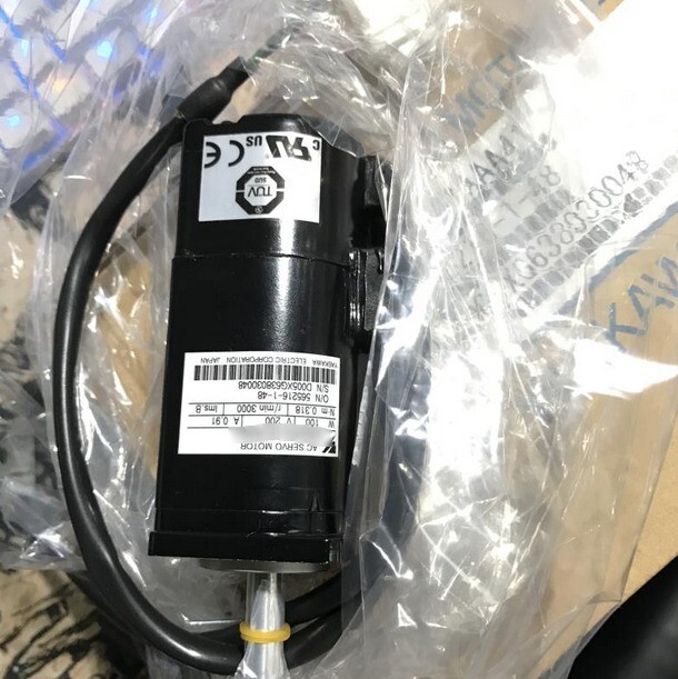 1Pc Yaskawa Ac Servo Motor Sgm-A3B312 New Original