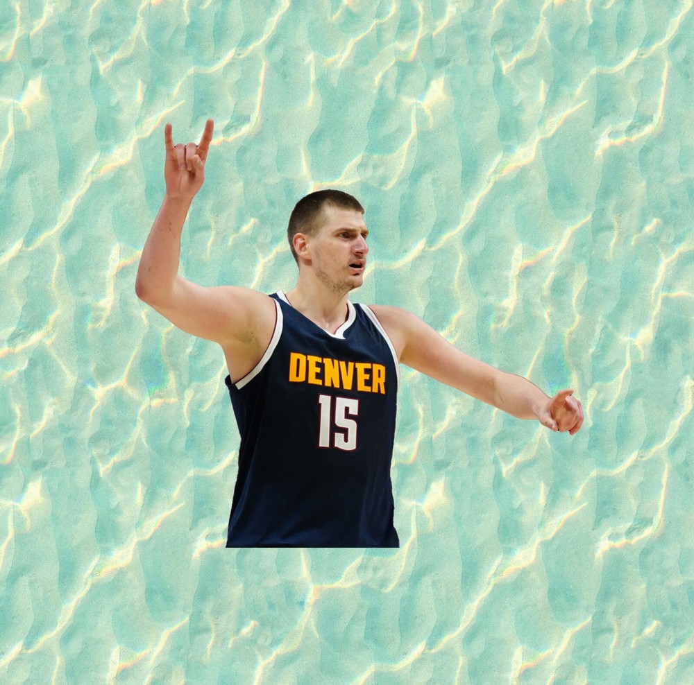 Denver Jokic 100% waterproof vinyl sticker decal - Several Sizes Available