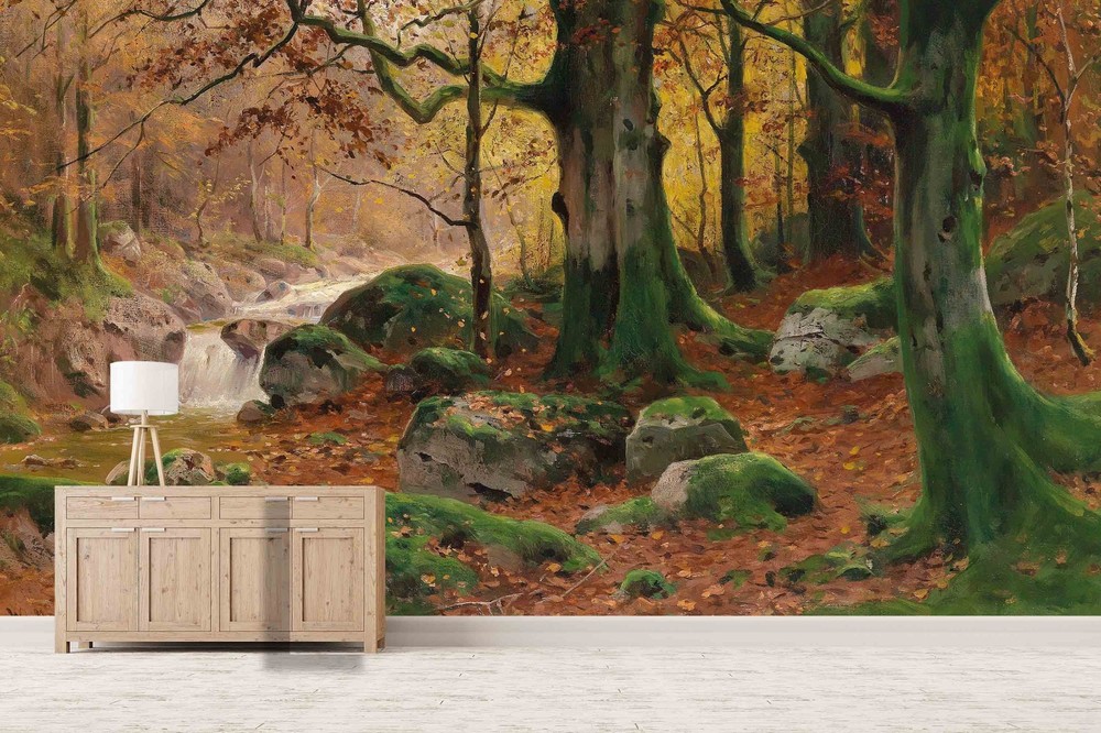 3D Landscape Oil Painting  Wall Murals Wallpaper Murals Wall Sticker 63