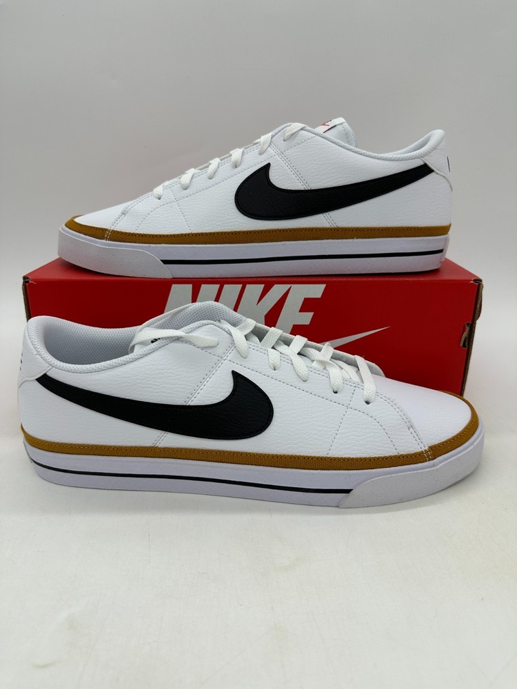 Size 9.5 - Nike Court Legacy Next Nature White Desert Ochre