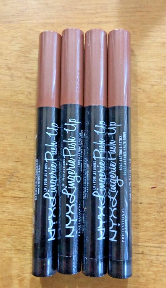4 NYX Lingerie Push Up Long Lasting Lipstick LIPLIPS03 Lace Detail