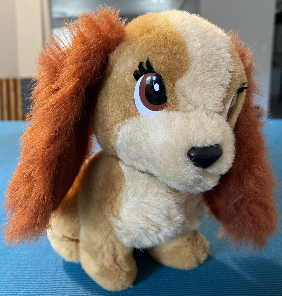 Vintage Disney Lady and the Tramp Dog Plush 6