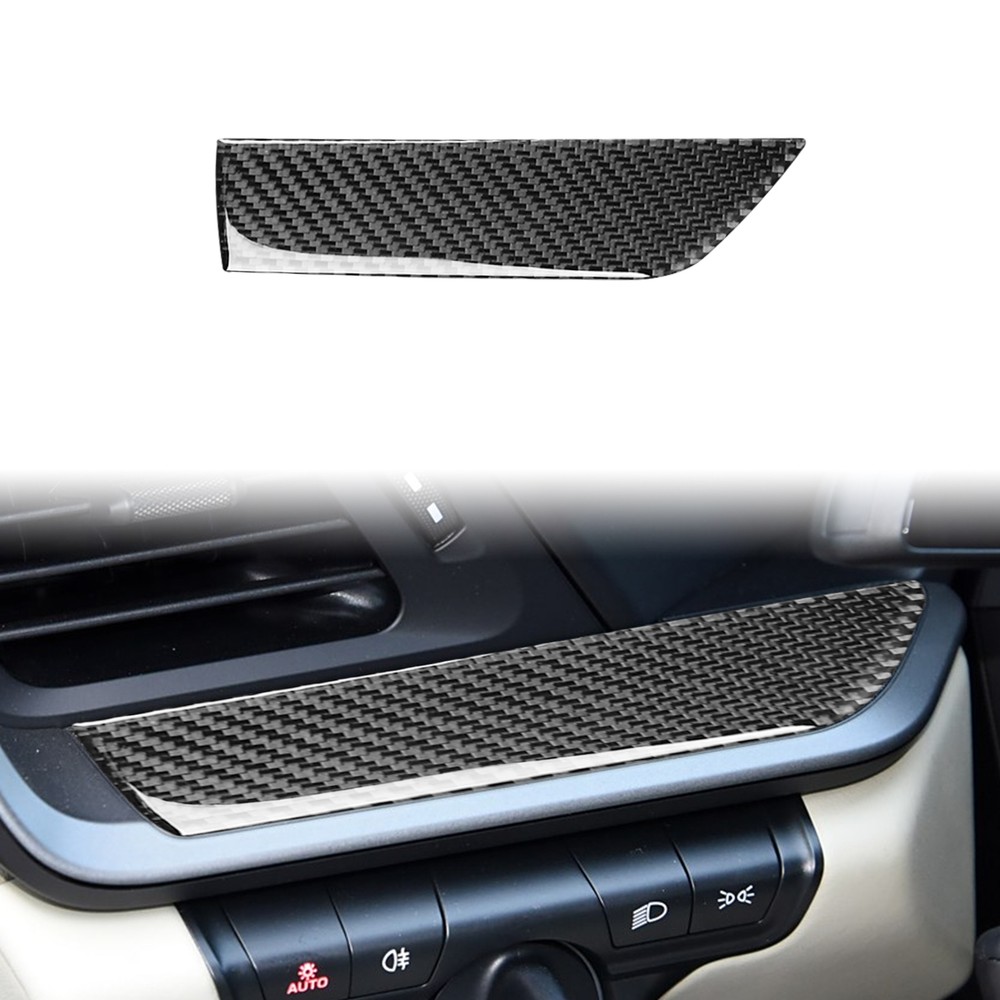 Real Carbon Fiber Main Driving Panel Trim Fit For Porsche 911 992 2019-2023