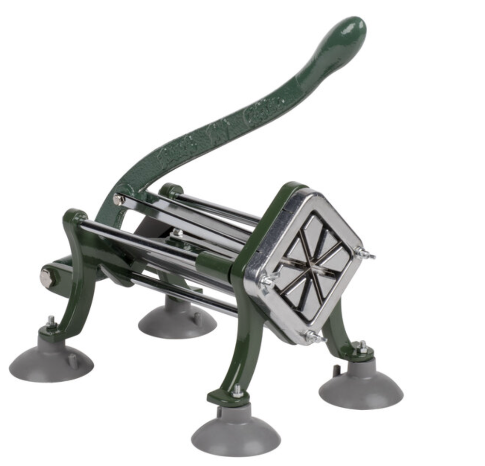 8 Wedge Commercial French Fry Cutter Potato Cutter with Suction Feet