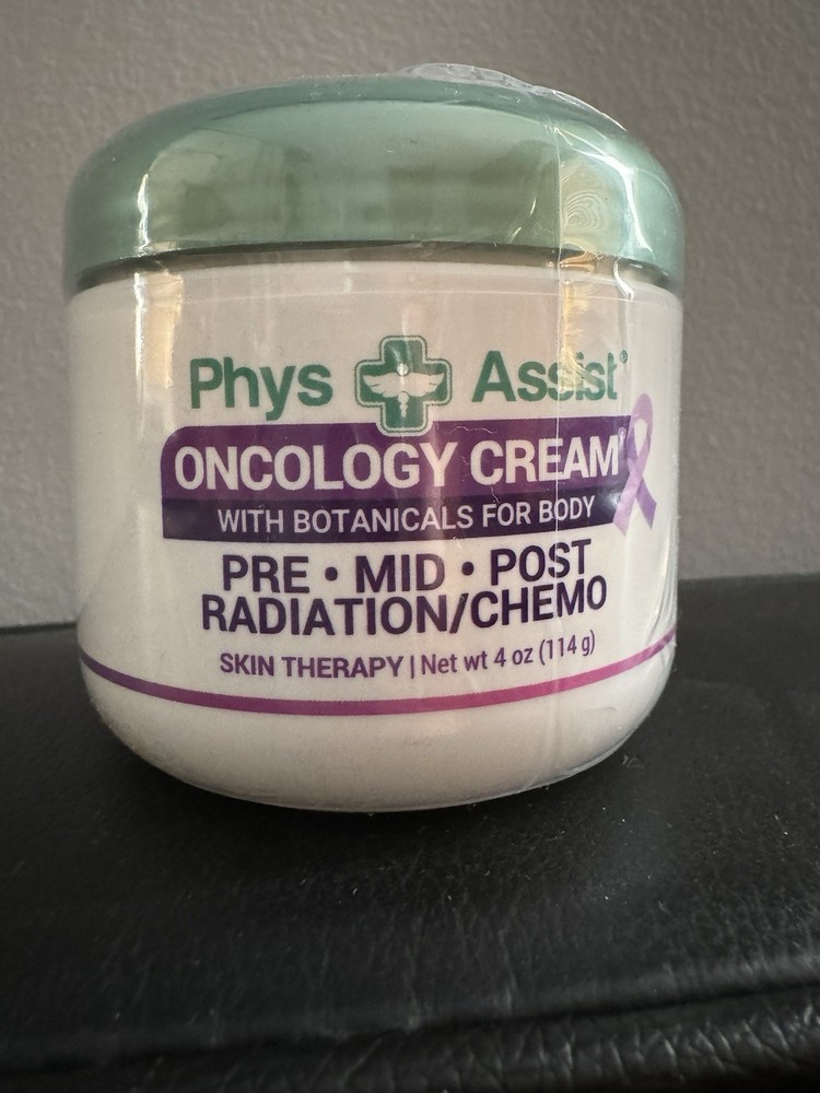 4 Oz Oncology Cream for Pre Mid Post Radiation Chemo Soothing Relief