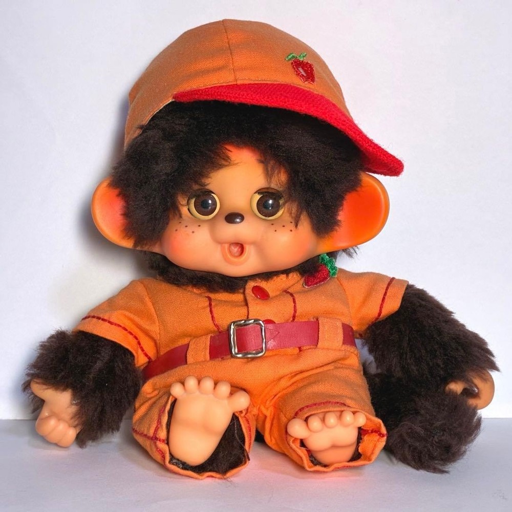 Daisuke Heartfelt Monchhichi Plush 21cm Showa Vintage Retro Used
