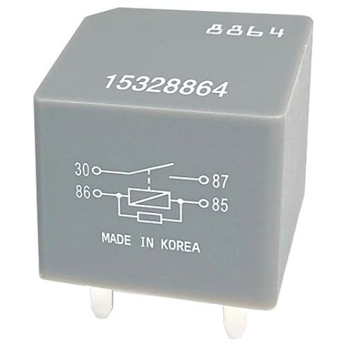 (1-Pack) 12V 40A 4-Pin SPST Automotive Power Relay Compatible with models fits A
