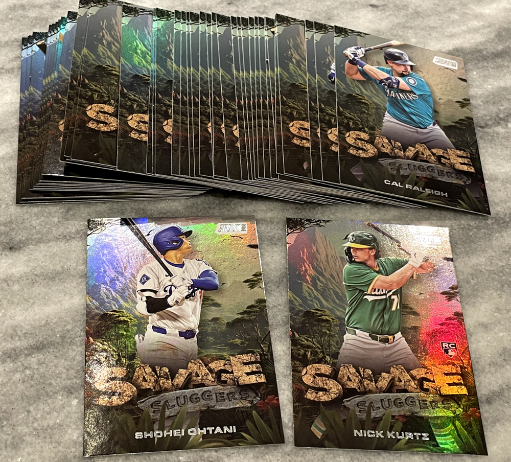 2025 Topps Stadium Club Savage Sluggers Insert Singles You Pick