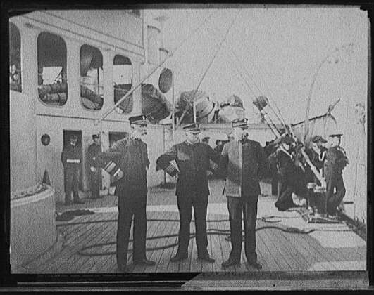 USS New York,Admiral Sampson,Captain Chadwick,Luitenant Commander Staunton,1899