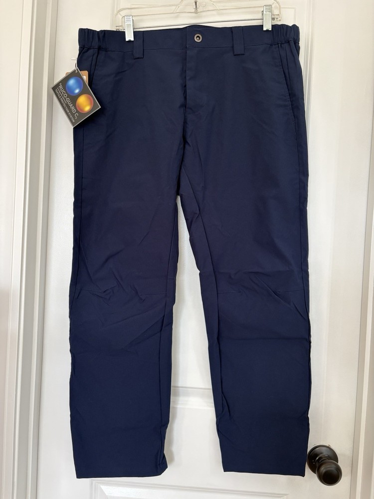 NWT 2 Plaid&Plain Men 36x28 Work Pants Lightweight Slim Fit Outdoor Waterproof