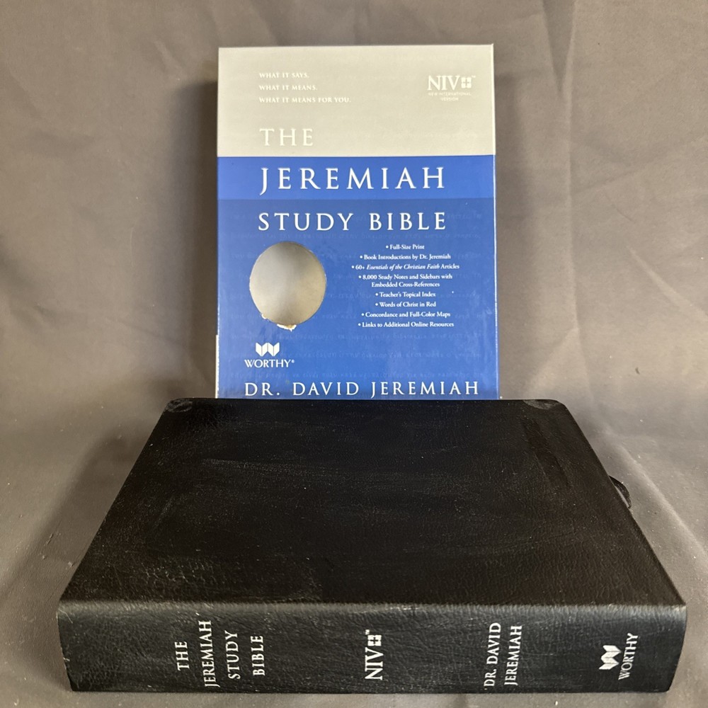 Jeremiah Study Bible, NIV: What It Says. What It Means for You by David Jeremiah