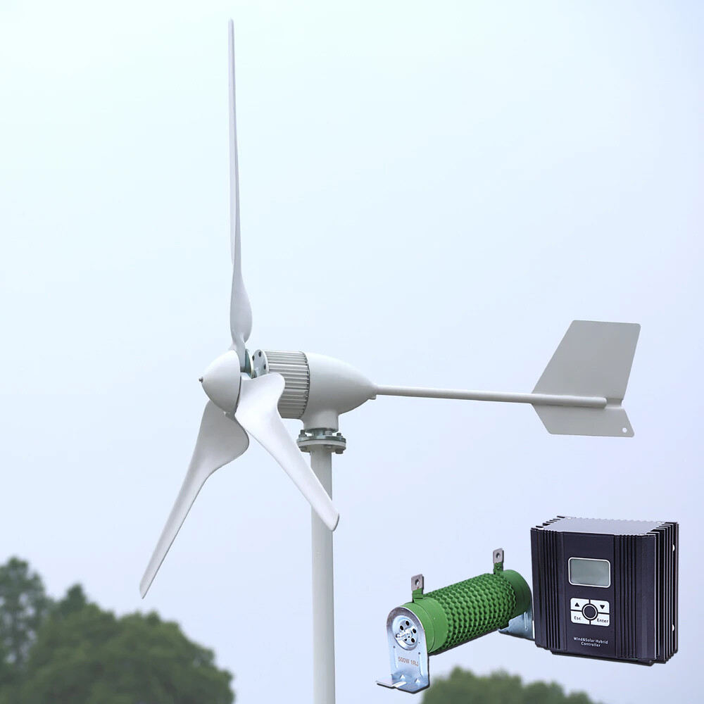 2000W 48V 24V Wind Turbine 2KW Wind Power Generator & Hybrid Controller Off Grid