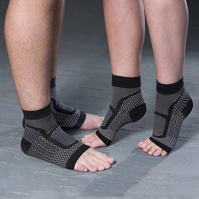 1Pair Sports Ankle support brace Compression Sleeve Plantar Fasciitis Sock for A