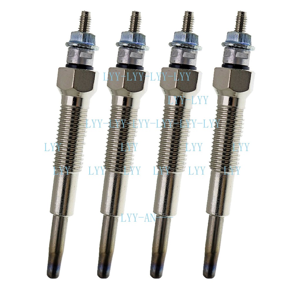 4Pcs Glow Plug SBA185366040 SBA185366060 for Case DX40 D40 DX45 FARMALL 45 D45