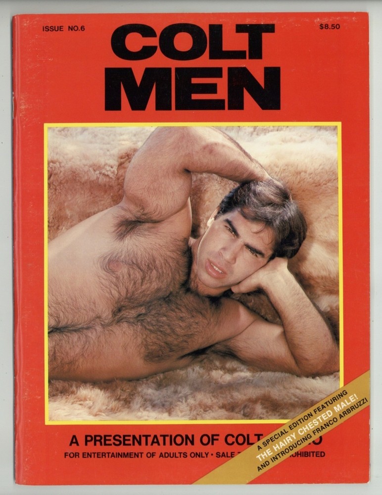 Colt Men #6 Franco Abruzzi 1988 Hank Ditmar 48pgs Jim French Gay Magazine M39104-image