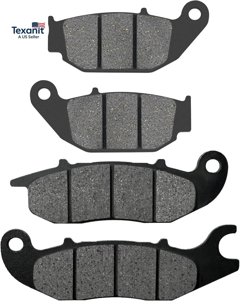 Brake Pads Kits Compatible with Honda Grom 125 2013 2014 2015 2016 2017 2018 201
