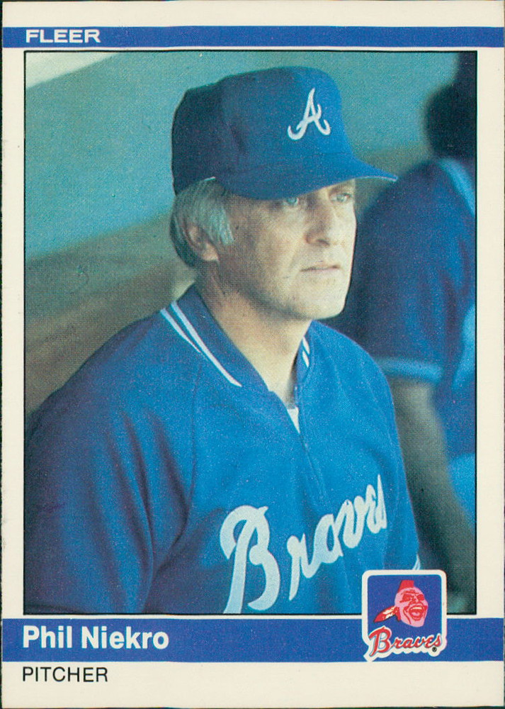 1984 Fleer - Phil Niekro #187