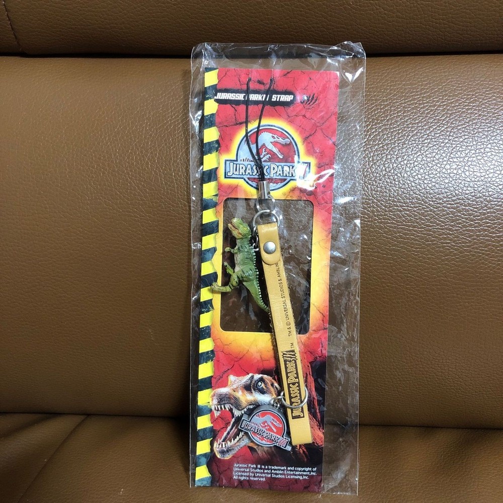 Jurassic Park III Mobile Strap Keychain Ultra Rare Collectible Item  F/S