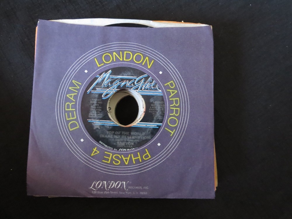 CANYON – Top Of The World PROMO Unplayed Old Stock