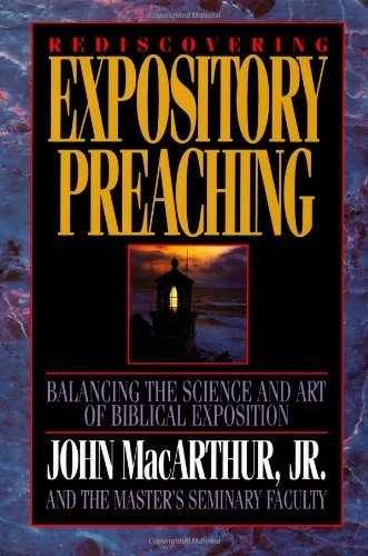 Rediscovering Expository - Hardcover, by MacArthur John F.; - Very Good b