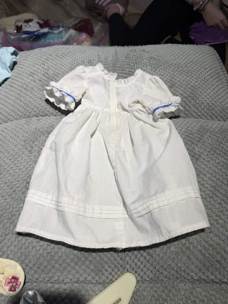 Pleasant Company Felicity White Summer Dress American Girl