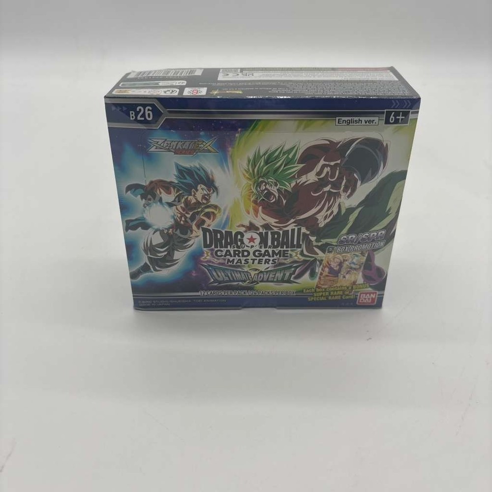 Dragon Ball Super Masters B26 Ultimate Advent Booster Box SEALED/NEWPROBSTEIN is actively accepting consignments !!