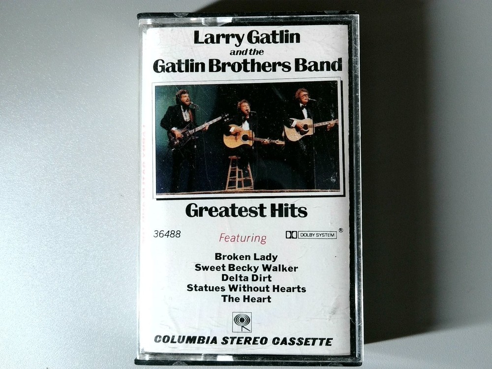 Larry Gatlin and the Gatlin Brothers Band Greatest Hits Cassette Columbia
