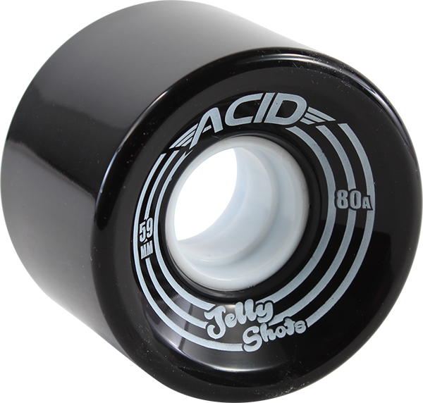 ACID JELLY SHOTS 59mm BLACK WHEELS SET-image