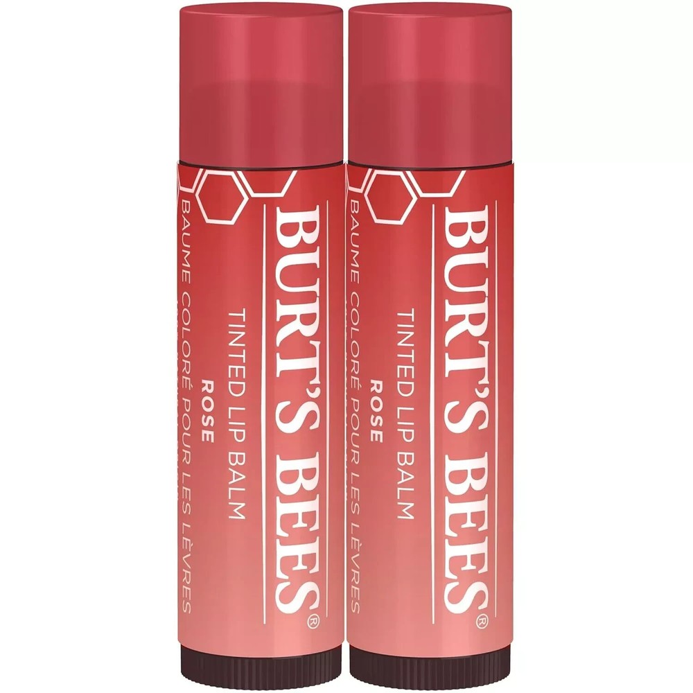 Burt's Bees 100% Natural Tinted Lip Balm with Color