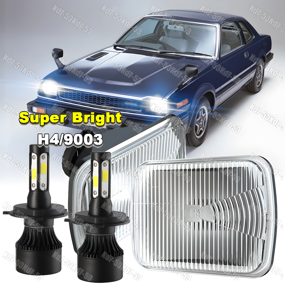 For Honda Prelude 1979-1991 Pair 7x6