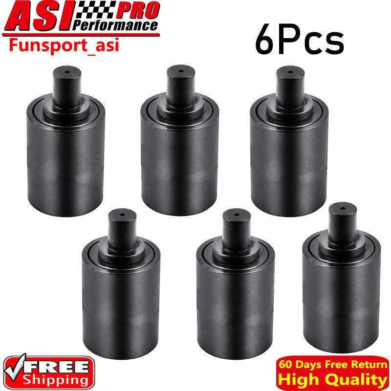 6Pcs Top Roller Fits Kubota Excavator KX057-4,KX 121-3,KX161-3,U30-3,U45-3,U50-3
