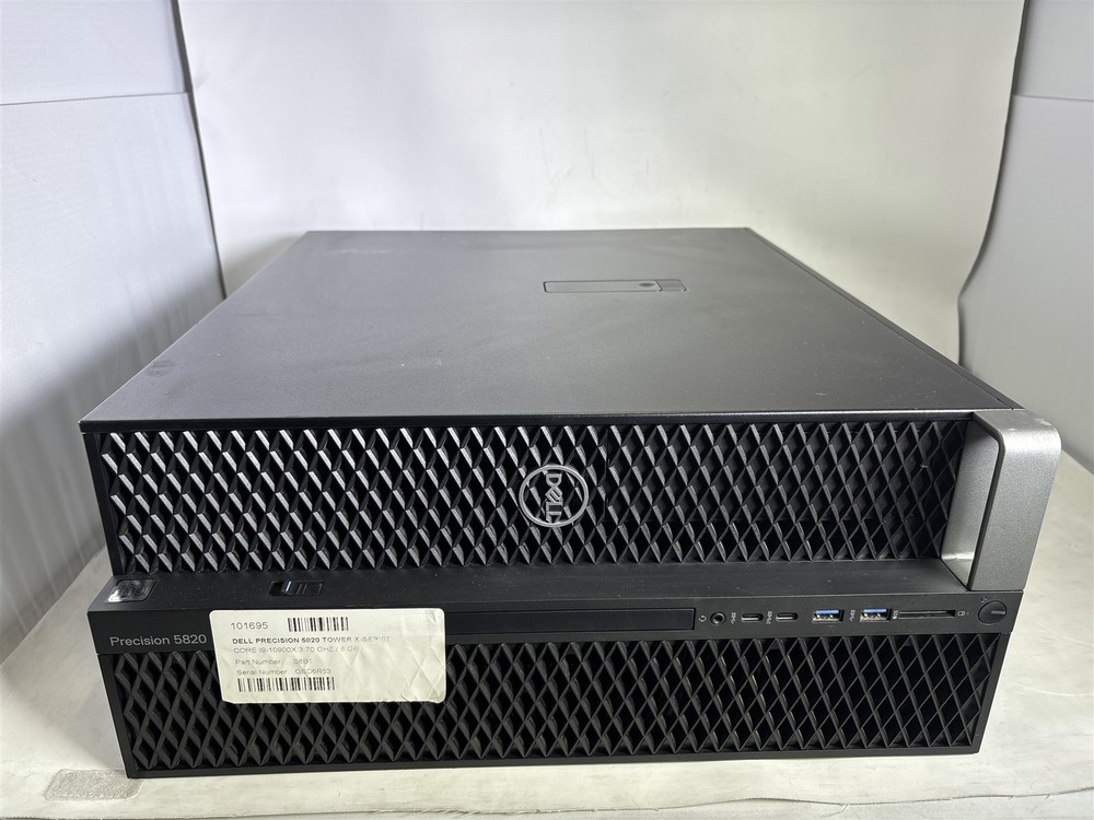 Dell Precision 5820 Tower i9-10900X 3.70GHz CPU 16GB DDR4 No HDD/OS