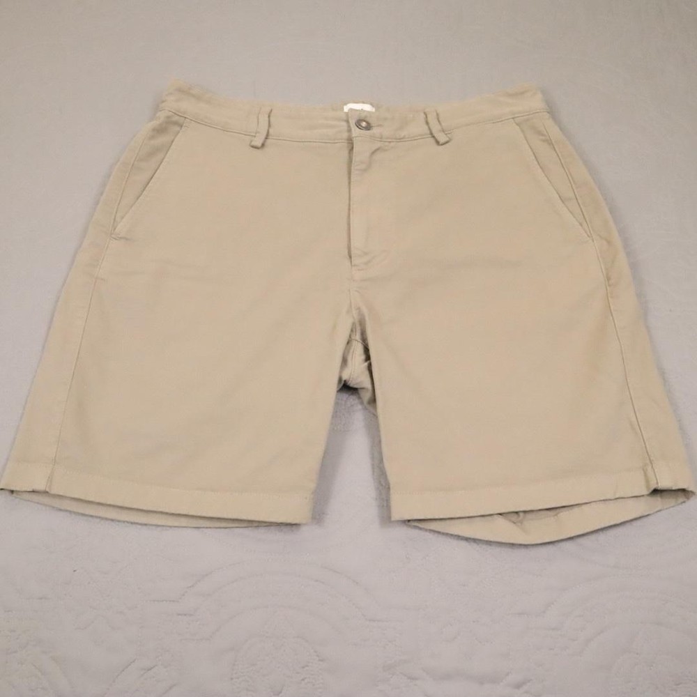 Flint And Tinder Shorts Mens 31 Beige Chino Stretch Casual Summer Huckberry 9