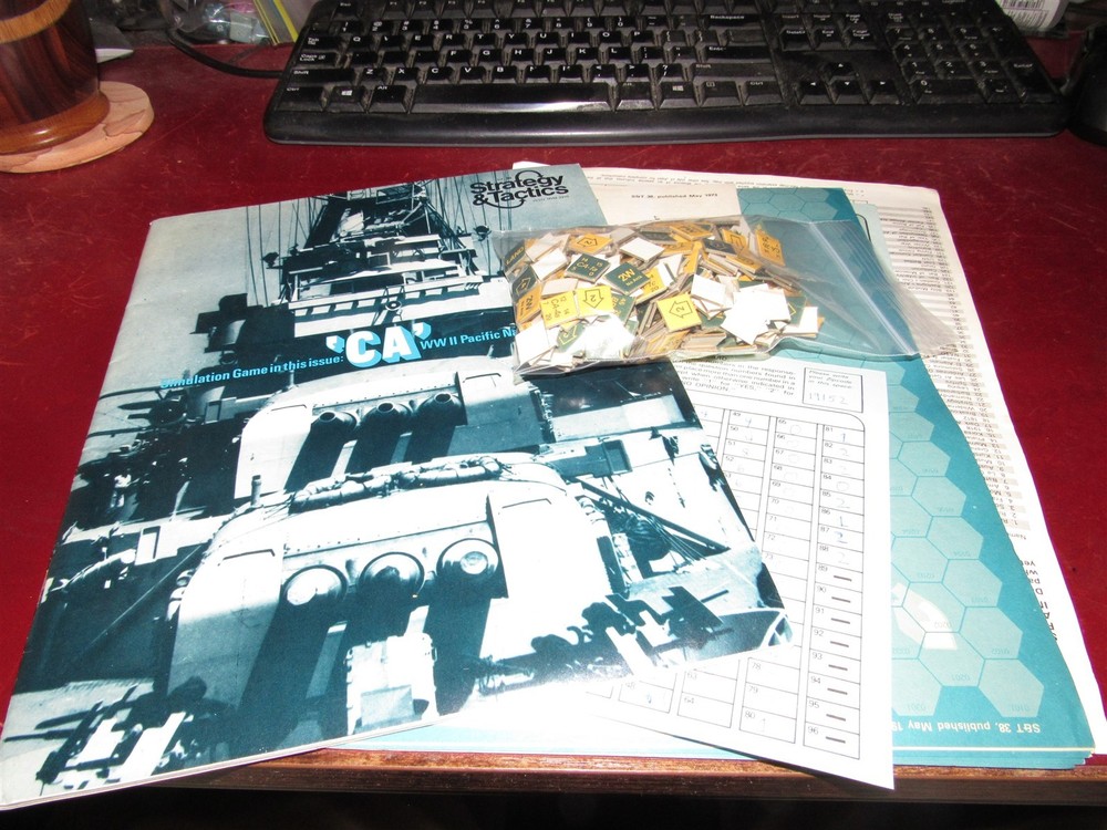 SPI: Strategy & Tactics: Issue #38: 'CA': Complete