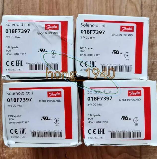 1PCS  Danfoss 018F7397 Solenoid Valve Coil new