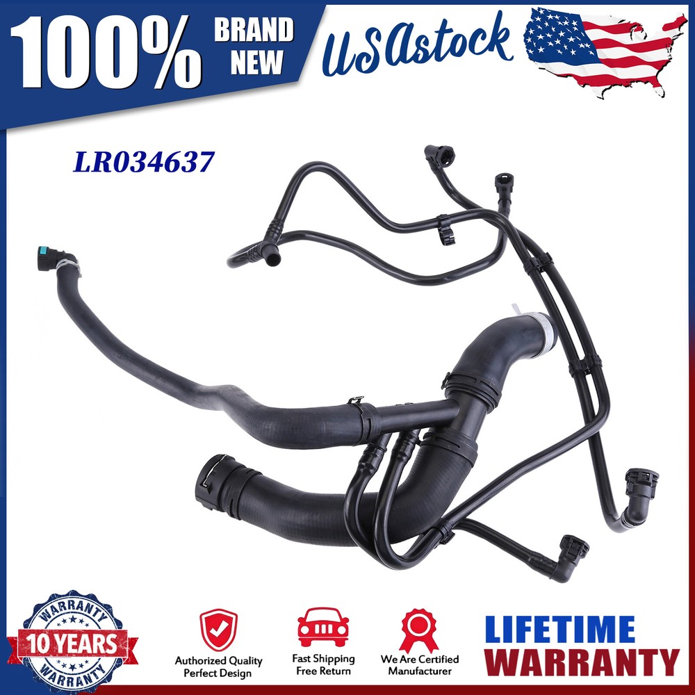FOR LAND ROVER RANGE ROVER SPORT UPPER SUPERCHARGER COOLANT HOSE LR034637 NEW