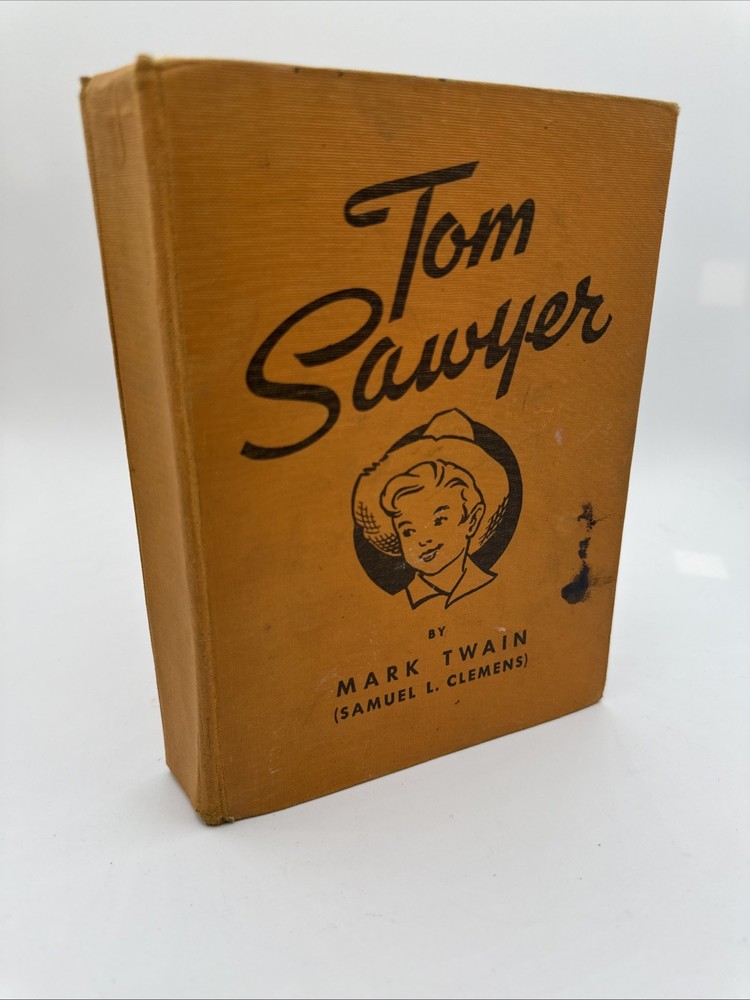 Tom Sawyer by Samuel L Clemens Whitman Publishing Company Edition Hardcover 1931