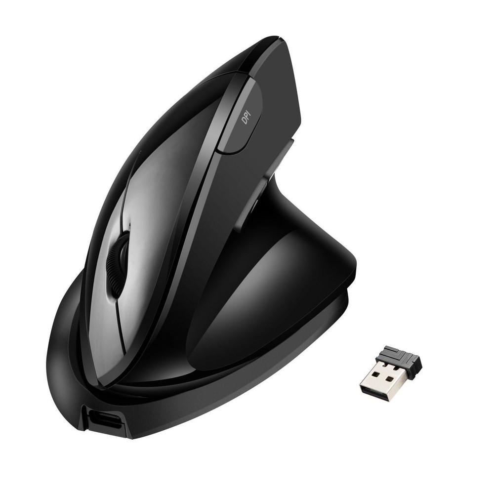 Adesso iMouse V30 Wireless Adjustable Vertical Ergonomic Mouse for Comfort and Reduced Strain