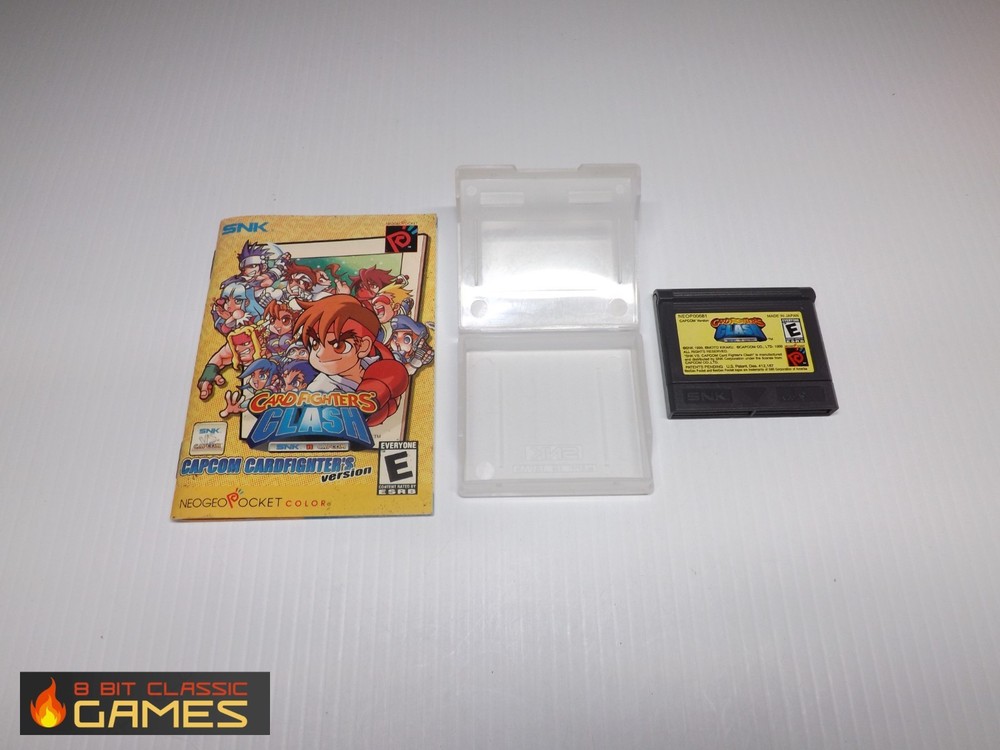 SNK vs. Capcom: Card Fighters' Clash   GAME & MANUAL  - Neo Geo Pocket - 516a