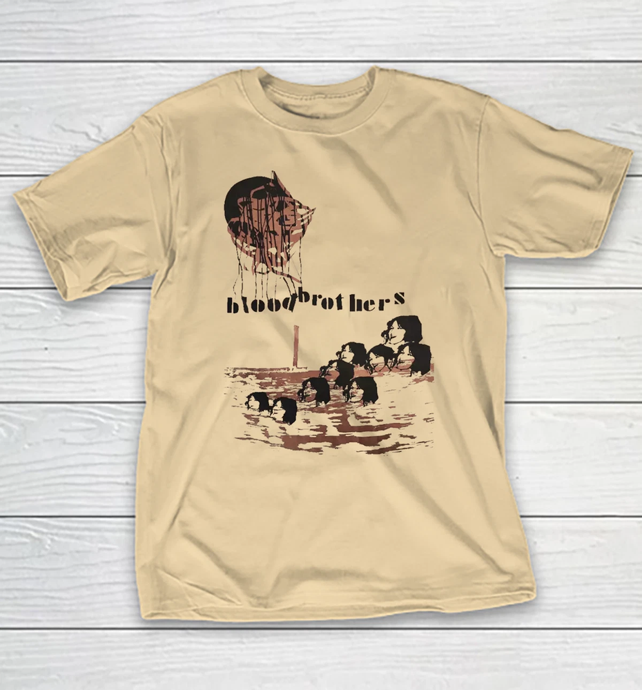 THE BLOOD BROTHERS Band Album Cotton Sand S-5XL T Shirt SE996