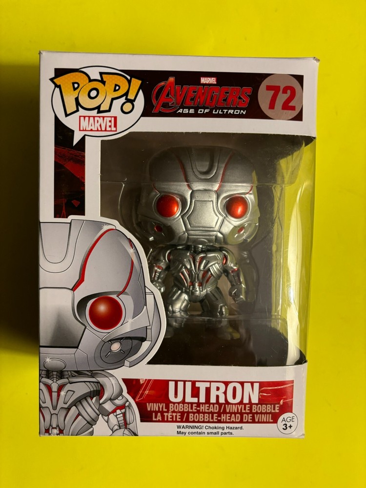 FUNKO POP! MARVEL #72 ULTRON FIGURE AVENGERS AGE OF ULTRON NEW SEALED LOOK!!